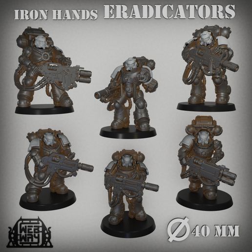 Iron-handed liquidators 3D model
