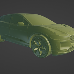 1.png Файл STL Jaguar I-Pace 2019・3D-печатная модель для загрузки