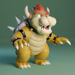 1000_F_364230142_DRSAA2cv7ozyf2XE86987VHEy3emZ0N6i69.jpg 3D file Bowser・Template to download and 3D print