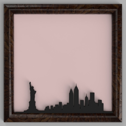 Capture d’écran 2017-12-19 à 16.53.12.png Free STL file New York City Skyline・3D printable design to download, 3DPrintingGurus