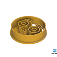 Flushed-Face_1.1.png Emoji- Flushed face-COOKIE CUTTER