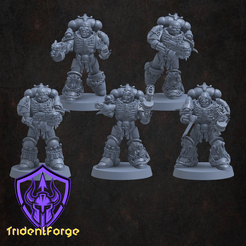 Bone-Marines-marketable-Group.png Archivo 3D VOIDWALKER PACE MARINE PACK COMPLETO 2 HUESOS・Diseño de impresora 3D para descargar