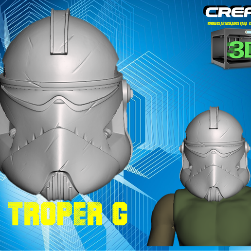 TROPER HEAD G 3D model