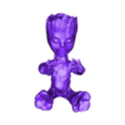 groot qui picole.obj Archivo STL SOPORTE PARA BOTELLAS DE VINO SOPORTE PARA BOTELLAS DE VINO SOPORTE PARA BOTELLAS DE VINO PARA BEBÉS・Diseño imprimible en 3D para descargar