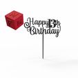 happy-13-birthday.jpg Happy 13th Birthday Cake Topper