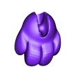 foot_left.stl STL file Oriental Cat BJD・3D print design to download