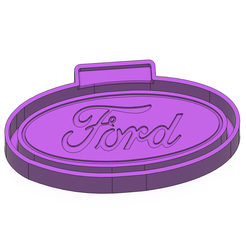ink.png Ford Logo Freshie STL Mold Housing
