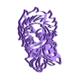 TANJIRO 1 2.stl STL file TANJIRO 2 COOKIE CUTTER ANIME DEMON SLAYER'S / KIMETSU NO YAIBA・3D printable model to download