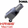 PHOTO-04.jpg KWA Kriss Vector V GBB GBBR Using M4 Style Stock Tube Adapter With Marking