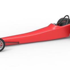 1.jpg Fichier 3D Dragster moulé avec essieu traîné Turbonique Échelle 1:25・Modèle imprimable en 3D à télécharger