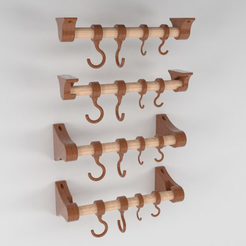 Capture d’écran 2018-01-17 à 16.30.07.png Free STL file Hook & Hanger System・3D printer design to download