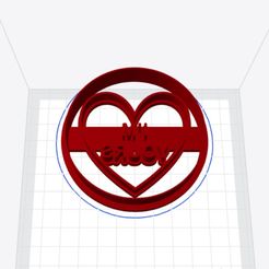 ImYours.jpg Fichier STL I'm Yours Valentines Day Love Hearts (Candy/Sweets) Cookie Imprint Cutter for Baking・Modèle pour impression 3D à télécharger