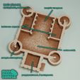 Castle-Keep-2nd-Floor-Web.jpg Castle - Norman Keep, DND scenery, medieval building, fantasy architecture, wargame scenery, 28mm and 32mm scale