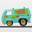 3.png Mystery Machine Scale auto from Scooby-Doo! Normal version and Drag Racing version