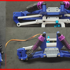 프레젠테이션1.png Free STL file 1/10 Scale RC Buggy (Steering System)・3D printable design to download, OM3