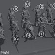 ®. One UK Army Fight WW1 UK Army 59 STL - Files Pre-supported