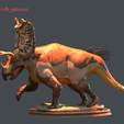 tbrender_001.png Pentaceratops sternbergii - Statue for 3D printing