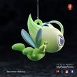 celebi-pose-3-colo3-copy.jpg Archivo 3D Celebi 3 poses - presupported・Plan para descargar y imprimir en 3D