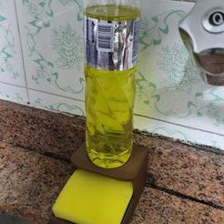 WhatsApp-Image-2023-08-06-at-13.05.53-1.jpeg STL file Sponge and dish detergent station・3D printer model to download
