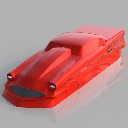 STL BODYWORK CHEVY BEL AIR PRO MOD  1957