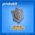 printobil_StormwindShield.jpg STORMWIND GUARD'S SHIELD - PLAYMOBIL COMPATIBLE PARTS FOR CUSTOMIZERS