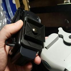5.jpg Archivo 3D gratuito Placa de liberación rápida para trípode Targus TG-6660TR・Idea de impresión 3D para descargar