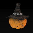 Pumpkin02_1920x1080_0016.png Halloween Pumpkin Low-poly 3D model