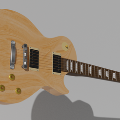 Guitarra Render.png Gibson Les Paul Guitar