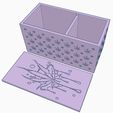 Captura-de-Pantalla-2022-12-27-a-las-0.42.22.jpg STL file WEED BOX CONTAINER HERBAL HERB BIG 3 GRINDERKING 180X90X95MM EASY PRINT・3D print design to download