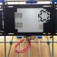 DSCN1377.jpg WW-1230A 12VDC 30A Switching Power Supply Cover and Mounting Bracket for Ecksbot and Prusa Style 3D Printers