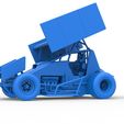51.jpg Diecast Winged Sprint car Scale 1:25