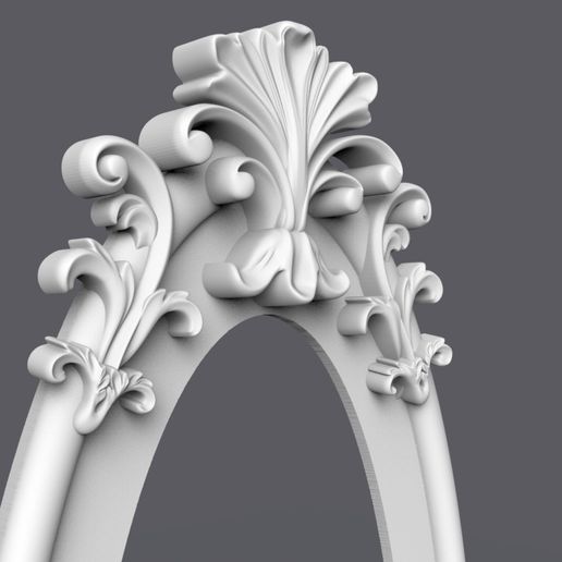 Prev.2381.jpg Cadre de miroir classique 3d