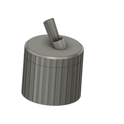 Sprühbehälter v7 11.png Free STL file Airbrush Cleaning Pot・3D printing template to download