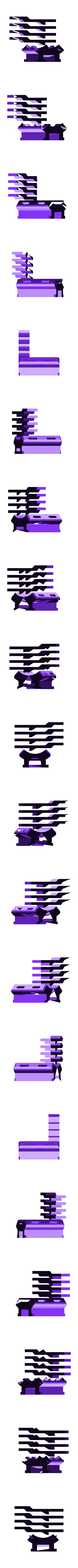 adapter_pcmini.stl Snap-fit Bike Stem Mount for Anker PowerCore 5000 / PowerCore+ mini