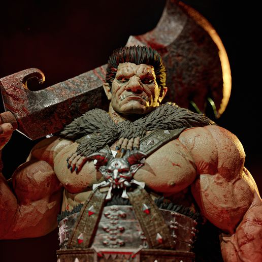 💬 Zodd - Berserk - Fullsize・ 3D File for 3D printing・Cults