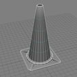 traffic_cone_render1.jpg Traffic Cone 3D Model
