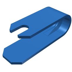 GB-clip.jpg Fichier STL gratuit Clip anti-retour pour boîte de vitesse AEG d'airsoft・Modèle à télécharger et à imprimer en 3D