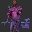 BPR_Composite.jpg Barbarian Queen 3D Print
