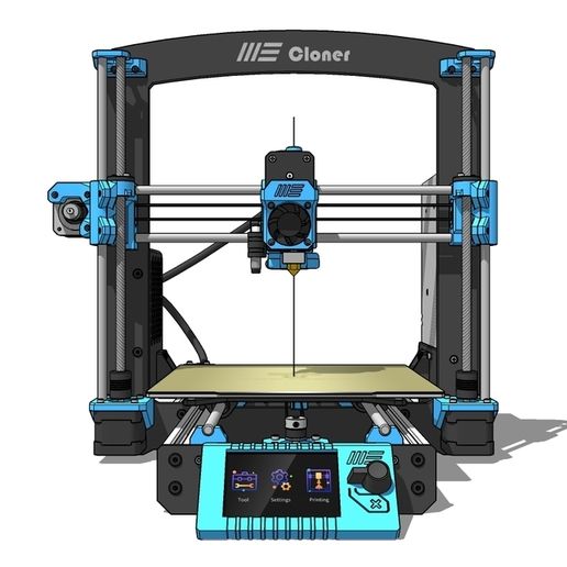 ME_-_Cloner_02.jpg MY - Cloner 3D Printer full sketchup design