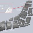 Tail.jpg Fichier 3D Modèle réduit d'avion T-2A Buckeye RC à l'échelle 1/7.5・Modèle à télécharger et à imprimer en 3D, DirtyDee