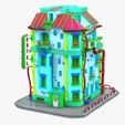 portada.jpg MAISON 8 HOUSE HOME CHILD CHILDREN'S PRESCHOOL TOY 3D MODEL KIDS TOWN KID Cartoon Building 5