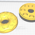 cura-donut.png Donut Dice Box for 19mm Dice, V1