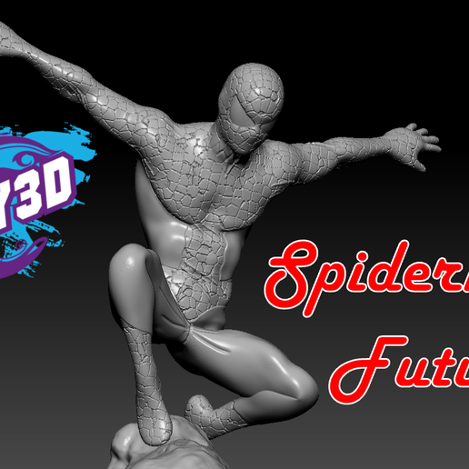 Future Spiderman 3D model