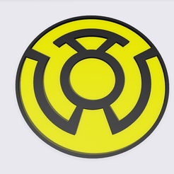 sinestrocorp2.png Archivo STL Logotipo de Sinestro Corp・Plan de impresora 3D para descargar