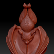 22.png Upside Down Bat Decor - Indoor Planter - Candle Holder