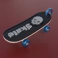 skate.png Skateboard keychain
