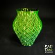 side.jpg Free STL file Diamond Vase (Vase No. 6)・3D print design to download