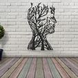 untitled.153.jpg Abtract faces art tree wall art decor