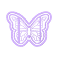 2953 Mariposa monarca.stl Butterfly cutter