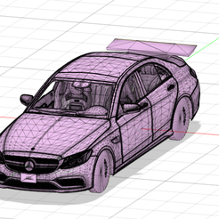 MERCEDES-2.png Файл STL Mercedes Benz Style Car・3D-печатная модель для загрузки, CARS_AND_FACES